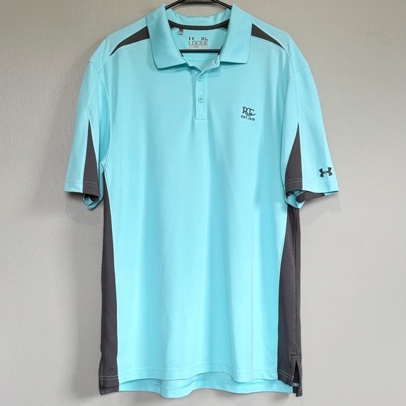 Under Armour Loose Performance Short Sleeve Polo Shirt Men’s XL - Picture 1 of 9